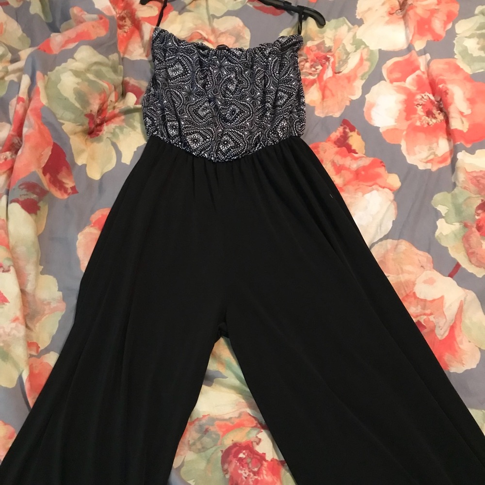 Strapless jumpsuit